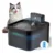 Automatic Cat Water Fountain 2.2L Battery Powered Pet Fountain with Motion Sensor, Wireless Silent Design for Dogs & Cats #TOP PICKS